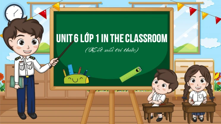 Unit 6 lớp 1 Kết nối tri thức - In the classroom