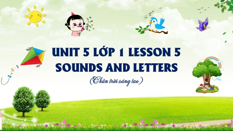 Unit 5 lớp 1 Chân trời sáng tạo - Lesson 5: Sounds and letters